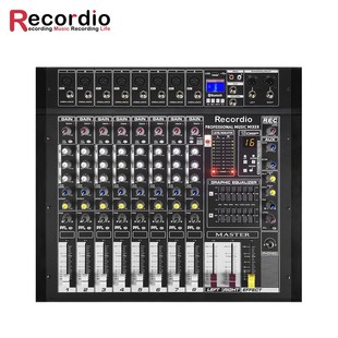 GAX 工厂6 16通道带16DSP双7段均衡功放调音台 PMeX6