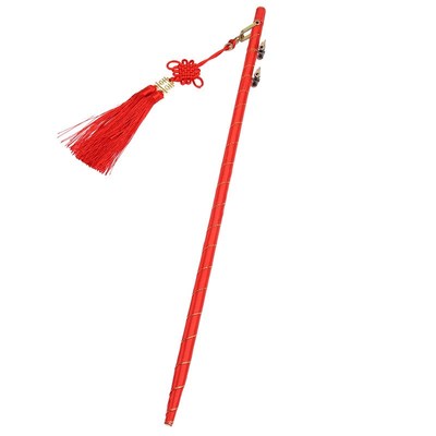 婚庆用品a中式婚礼道具秤杆称心如意红色喜棒挑红盖头称杆吊坠喜