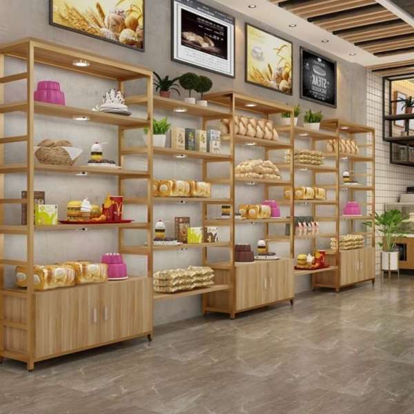 面包柜展示柜中岛柜面包架蛋糕架面包陈列柜超市货架零食架置物架