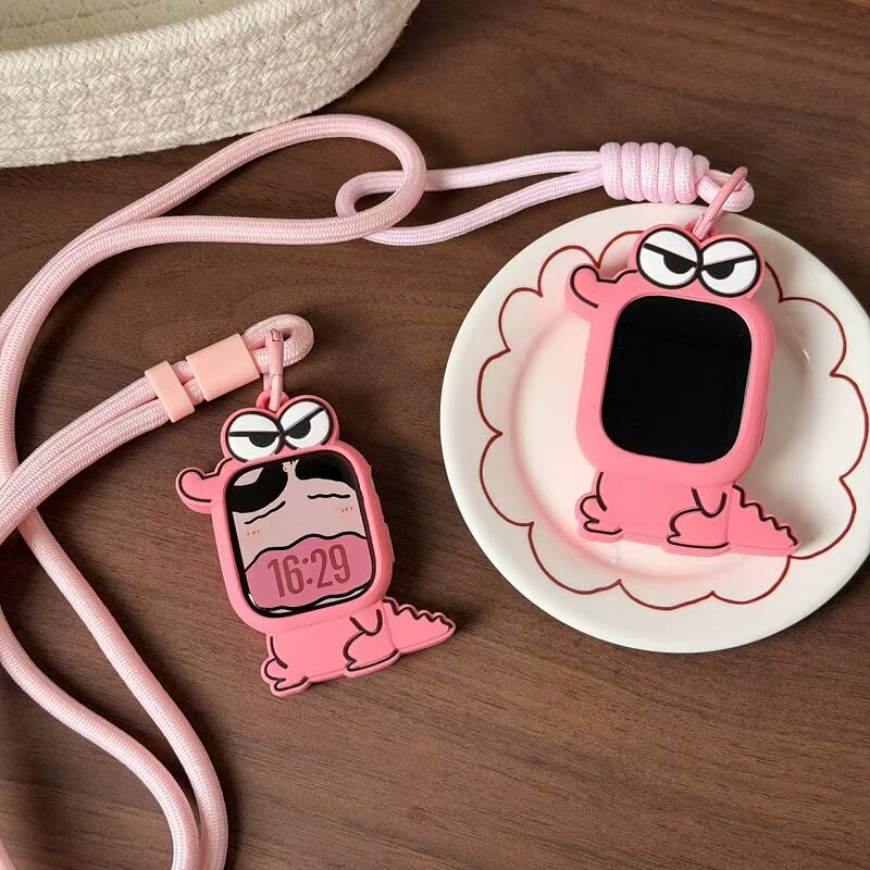 网红小鳄鱼适用苹果applewatch手表保护套iwatch11/10/se37/8/9女