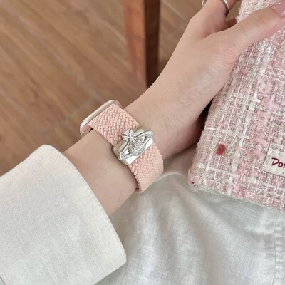 西太后星球适用iwatch10表带编织s9苹果手表applewatch87SE磁吸扣