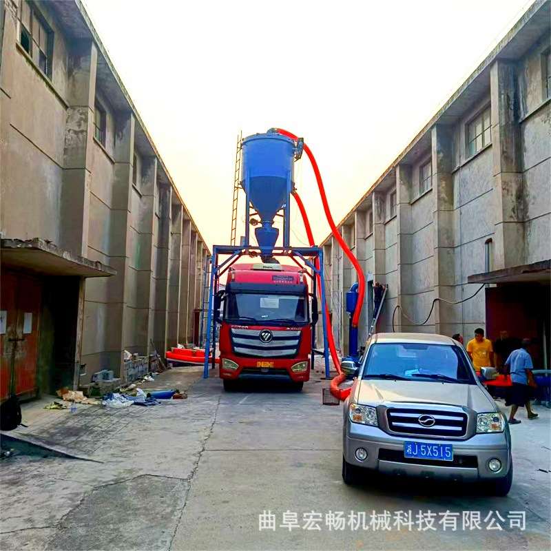 自吸式粉体颗粒物料气力输送系统仓泵输送粮食泥浆吸料机厂家直供