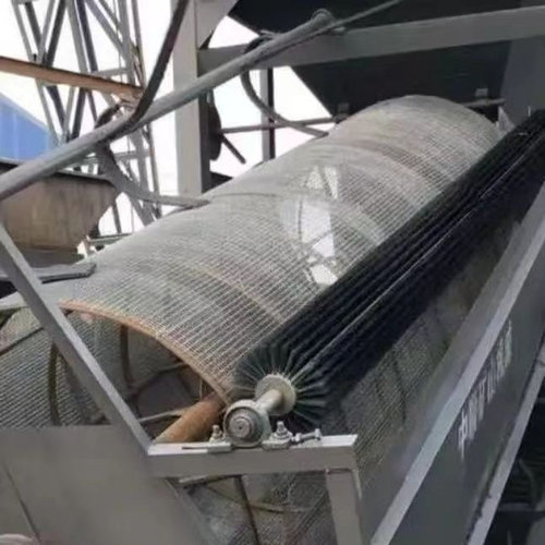 20型30型50型80型滚筒筛沙机自动防堵尼龙耐磨刷辊防堵圆筒毛刷辊