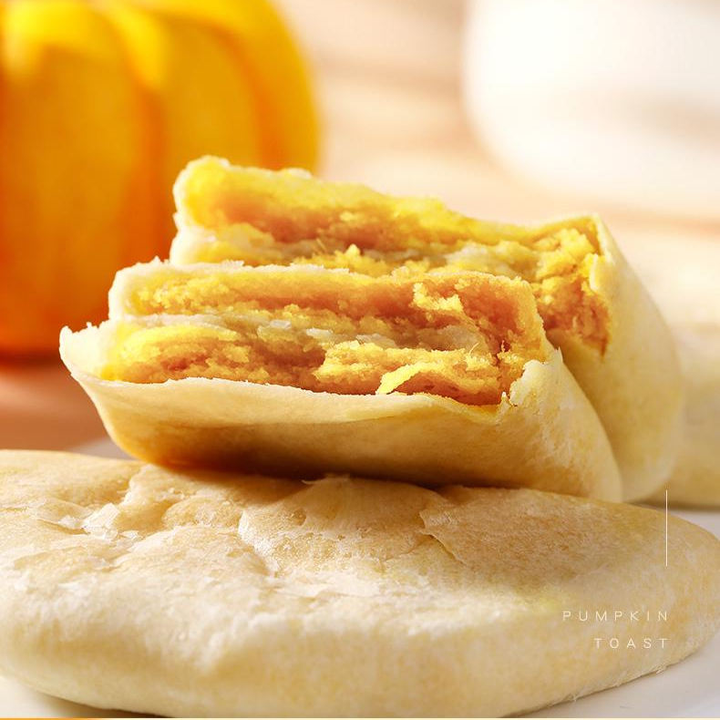天鲜萌黄金南瓜饼50g/个·