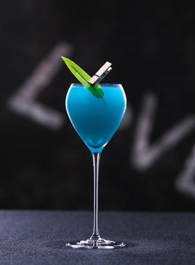 CT2901 CRISON/柯瑞森 心形水晶玻璃高脚鸡尾酒马天尼杯 马提尼杯