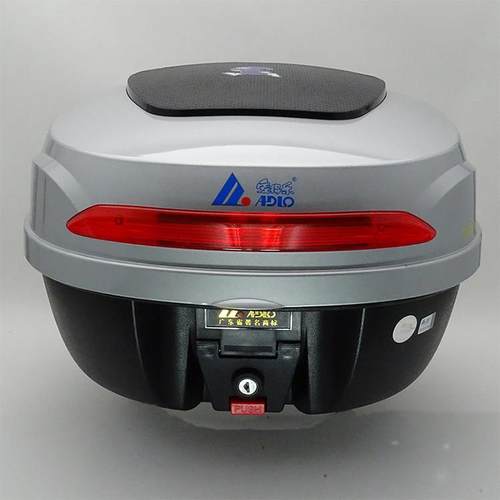 爱得乐摩托车尾箱 中号快拆式 踏板车助力车靠背箱 可装全盔 8029