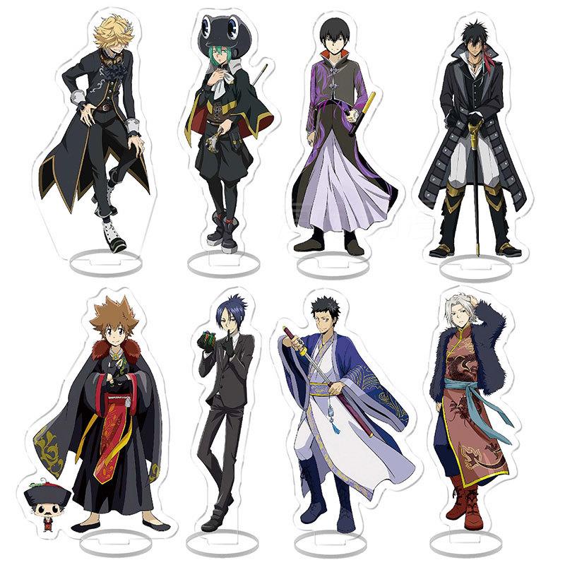 家庭教师动漫周边泽田纲吉狱寺隼人亚克力摆件立牌校学生园饰品