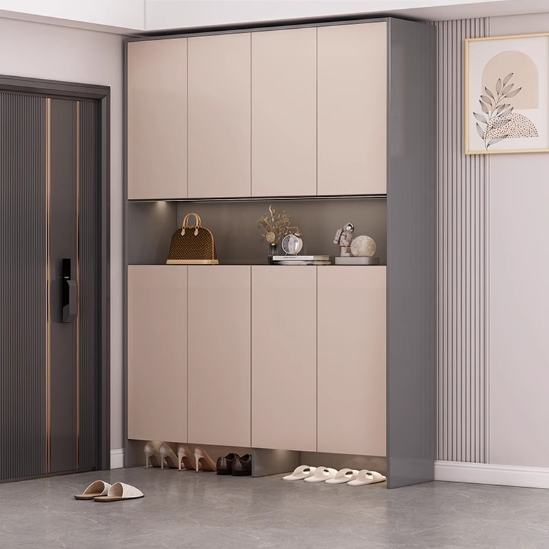 实木入户超大鞋柜大容量