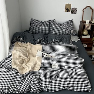 单件150x200x230cm被套三件套水洗棉被罩被单人学生宿R舍180 220c