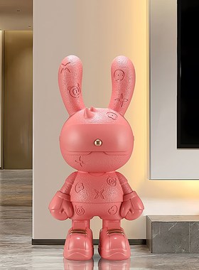 酷酷兔2b025新款存钱罐客厅落地装饰大摆件只进不出男女儿童储蓄