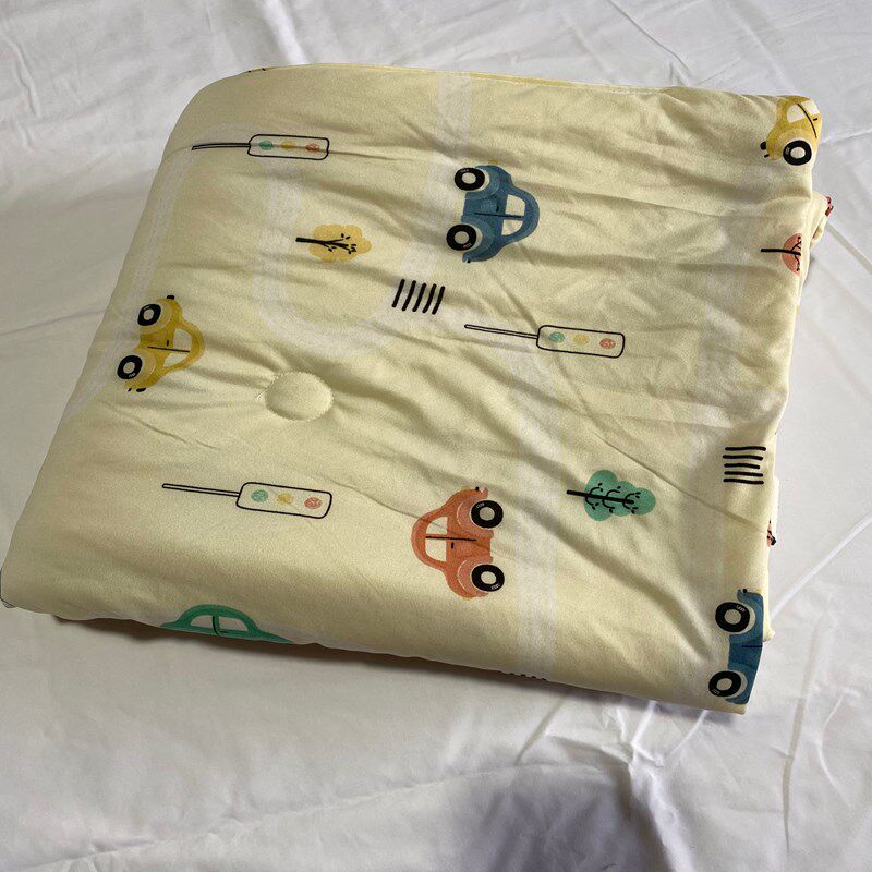 婴儿夏凉被宝宝被子凉q感小盖毯空调被专用薄款春夏季幼儿园儿童
