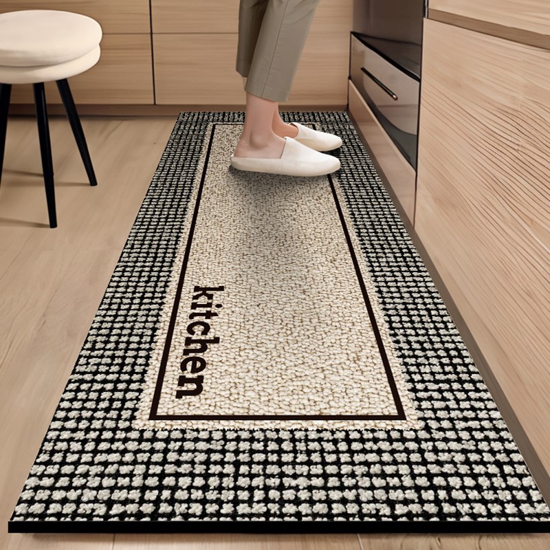 X厨房地垫防滑防油可擦免洗地毯垫防水F垫子吸水耐脏脚垫2024新款