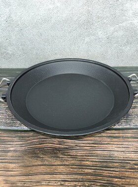 圆形烤肉盘烧烤盘烤肉锅韩板烧电磁炉煎烤盘传统烧烤Y盘商用家用