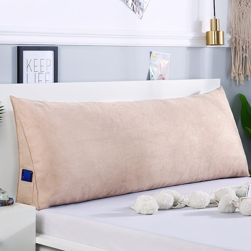三角床头靠垫大靠背靠枕软包榻榻米卧室床上简约可拆洗沙发护腰靠