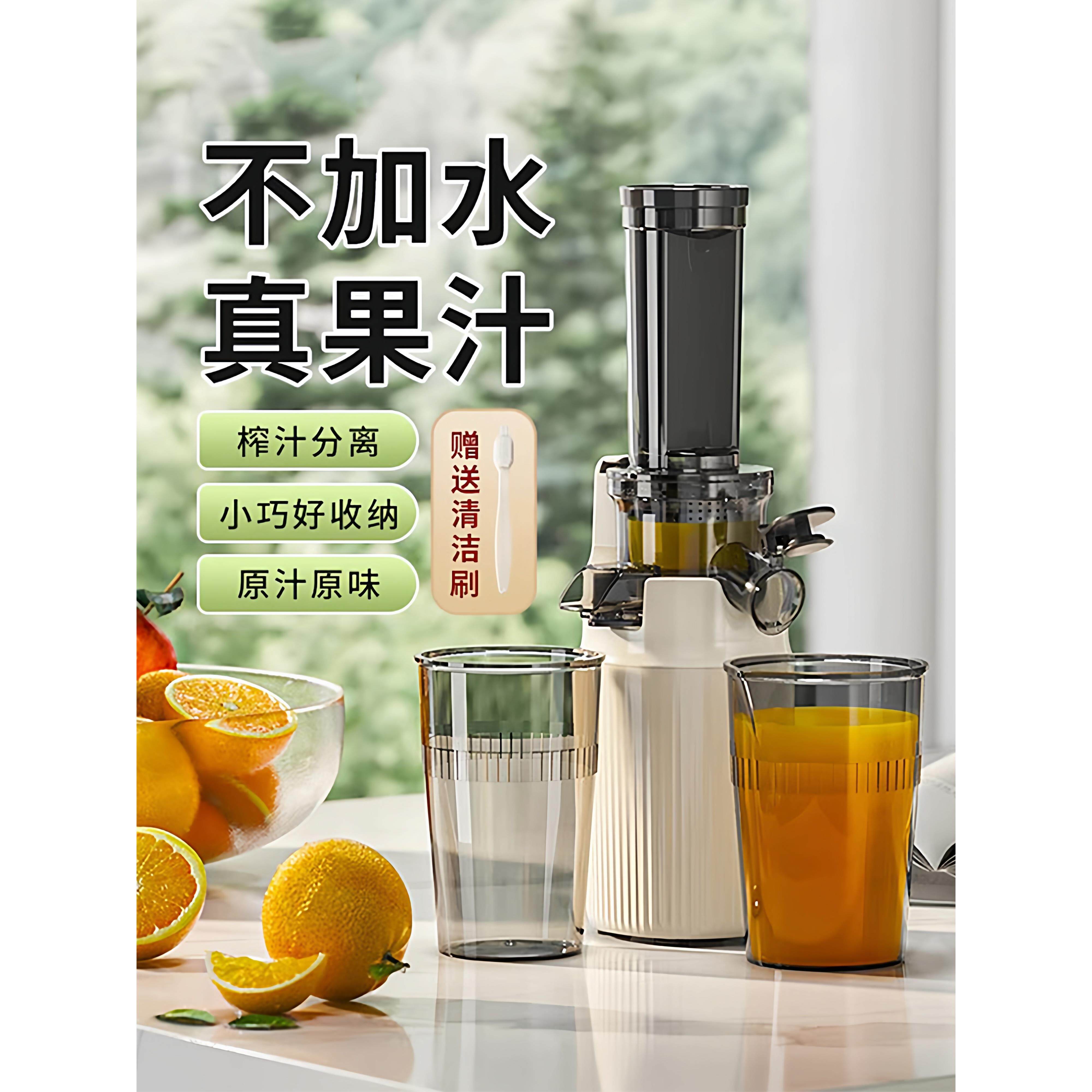 德国原汁机榨汁机水果渣汁分离小型家用全自动便携式果汁杯