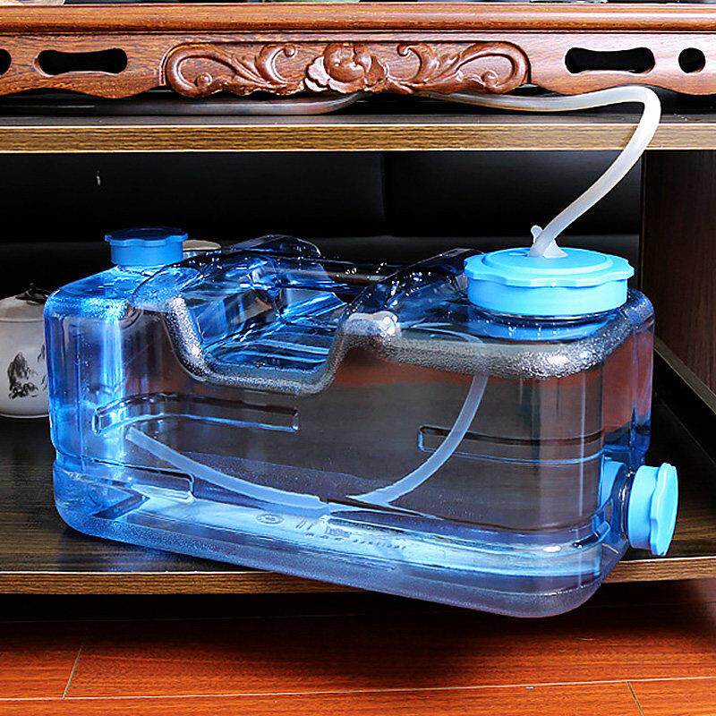 20升长方形矮扁茶台功夫茶卧式储水桶泡茶专用饮水桶纯净水桶空桶