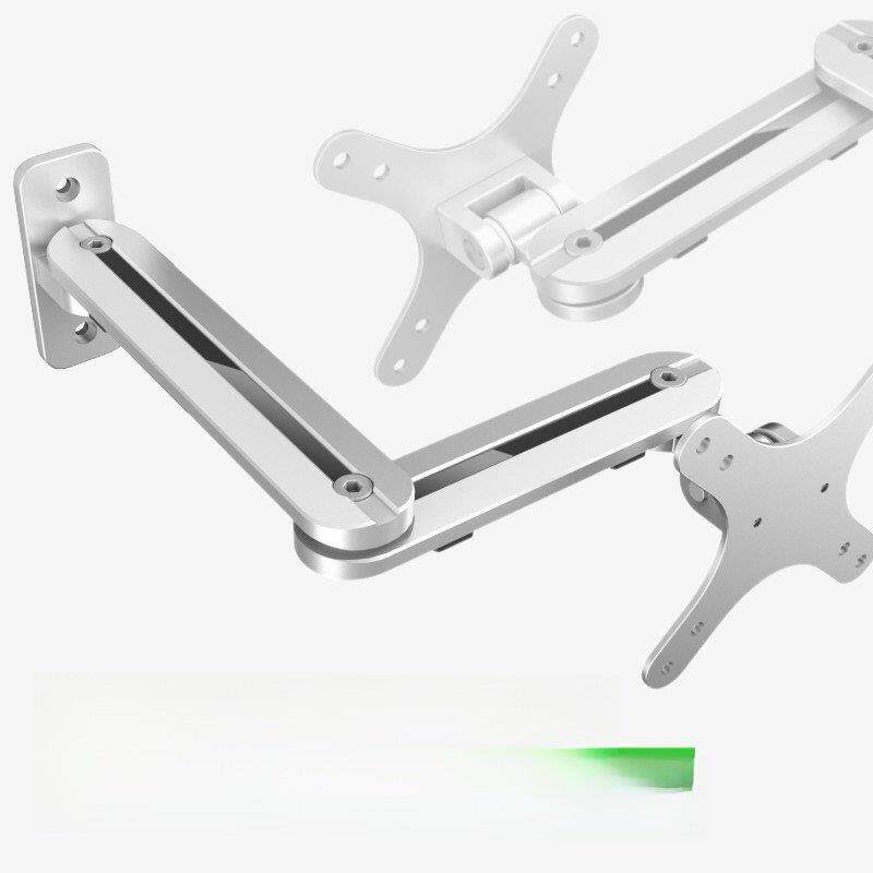 铝合金电脑显示器支架机床液晶屏伸缩旋转万向架子屏幕挂墙挂架