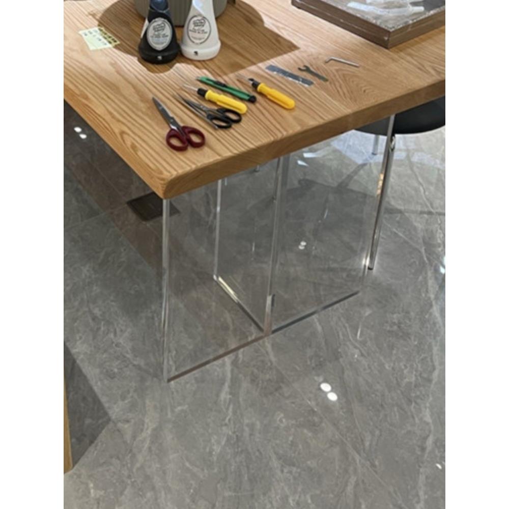 美国红橡木实木板材原木DIY整块定制木板木材楼梯踏步板餐桌面板