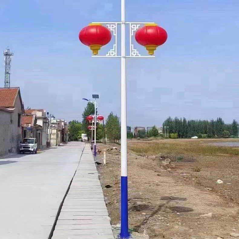 河北户外新农村太阳能路灯led全套带杆5米6米道路工程大功率市政