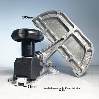 木工靠尺定位器推台锯配件限位器靠山挡料板裁板锯翻转式铝定位块