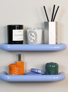 sort中国koosim糖果色不锈钢置物架浴室卫生间上墙收纳壁挂架pipe