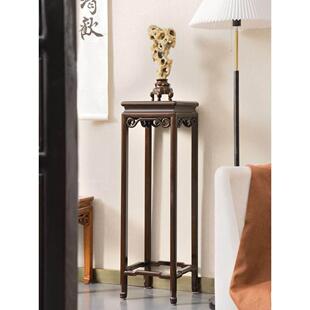 红木花架新中式实木高花几酸枝木花盆置物架子客厅室内落地盆景架