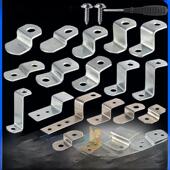 相框背板连接片家具加固梯形角码 Z型内外框固定高低压片角马直角