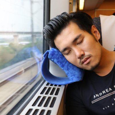 夏季可折叠中小学生午睡枕趴睡枕趴趴枕儿童桌R上睡觉抱枕午休神