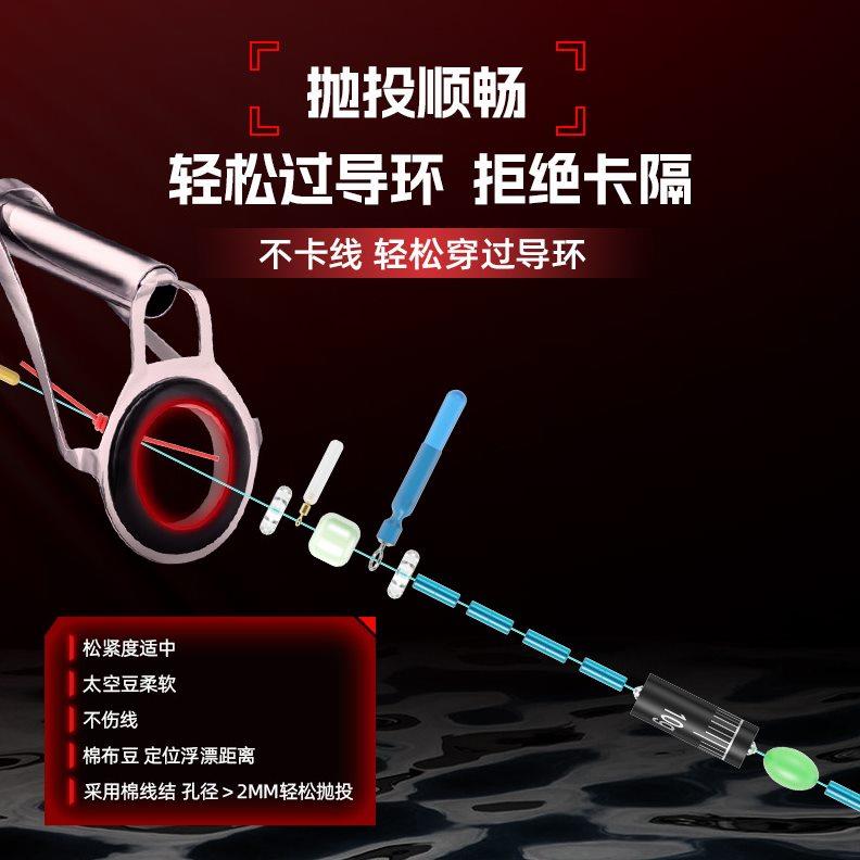 路滑线组套装成品滑漂钓组矶竿钓远投路亚线组专用大物主线