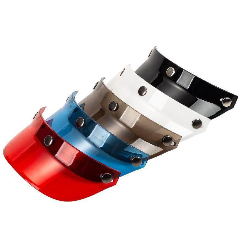 摩托车头盔遮阳帽檐 复古头盔帽舌个性头盔 哈雷机车遮阳半盔帽檐