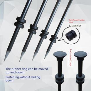 抗高压绝缘棒玻璃纤维棒逆变器线柱接地桩绝缘帽防粉碎绝缘棒绝缘