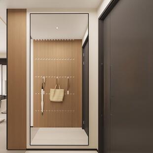 极简主义全面镜防爆全面镜壁挂式全国门到门安装壁挂式卧室入口镜