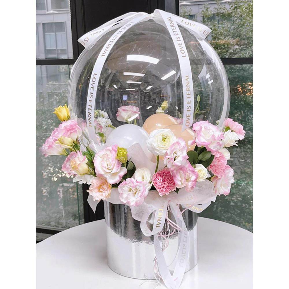 鲜花波波球抱抱桶有钱花diy材料网红花束飘钱花桶生日惊喜包装盒,鲜花速递/花卉仿真/绿植园艺,花艺包装盒,淘宝优惠券,粉丝福利购,淘宝优惠卷