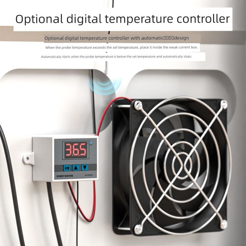 弱电箱冷却风扇电器箱制冷散热器温控风扇电器柜冷却风扇USB