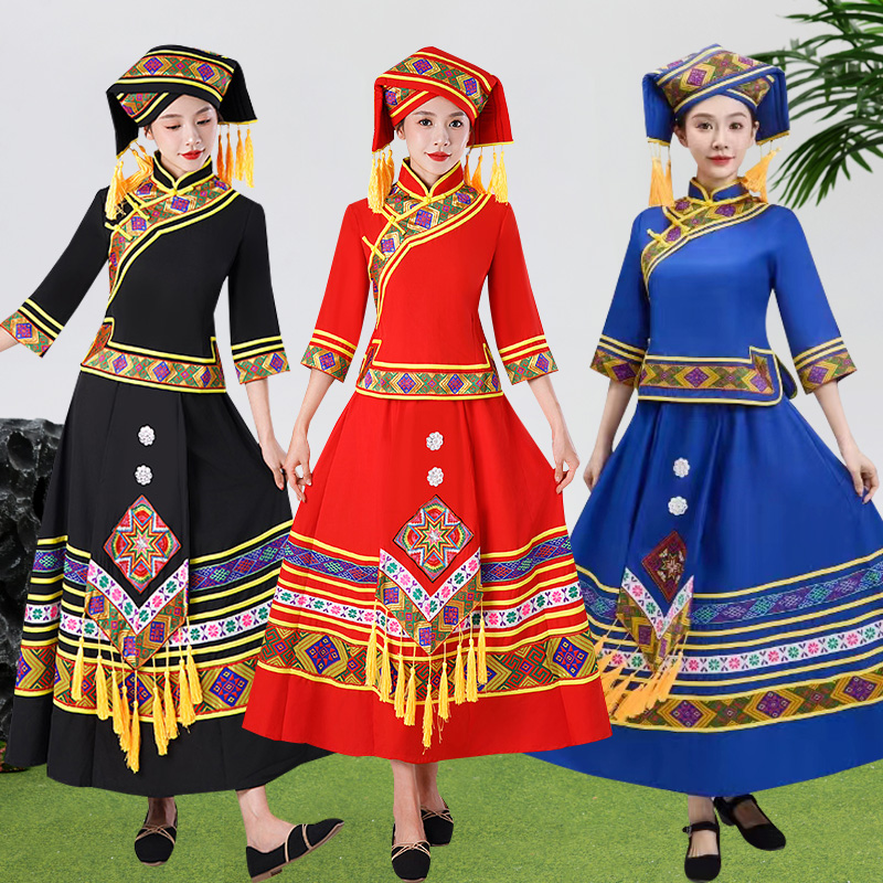 广西壮族服装民族服饰