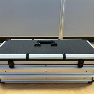 工具箱功能强大收纳展示坚固耐用全环保材质 铝合金双层抽屉式