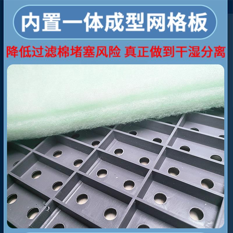 鱼缸过滤盒庭院鱼池水循环系统周转箱过滤箱上过滤滴流盒过滤器
