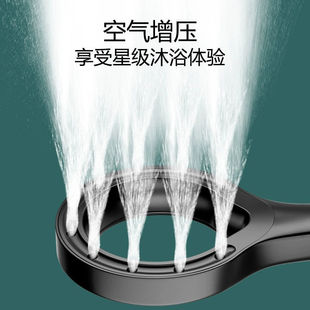 花洒喷头环形镂空淋浴增压家用花洒头增压花洒洗澡淋浴莲蓬花晒头