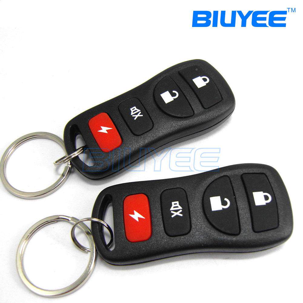 英文器出口CARALARYMSS车TEM棕熊802-81708170汽防盗12v报警BIUYE