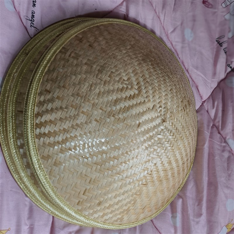 竹编庙宇寺院一休和尚化缘佩带斗笠帽舞台送内圈帽绳扎带45厘米