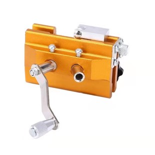升级便携式 手摇磨链器家用新品 家用磨链工具手动链条夹磨刃磨链器