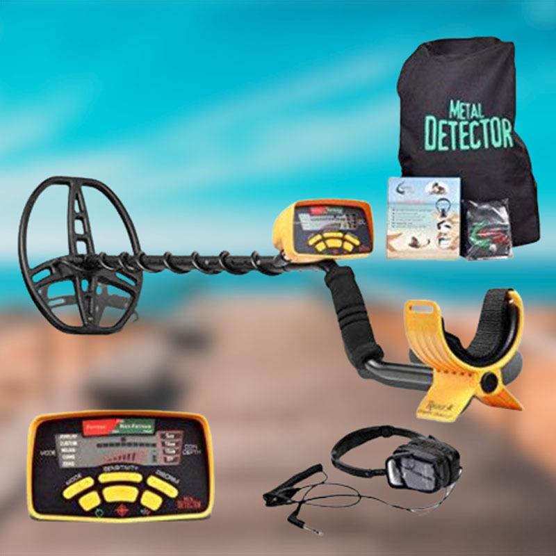 金属探测器探测仪地下寻宝器液晶显示夜视黄金银铜钱币考古探宝仪