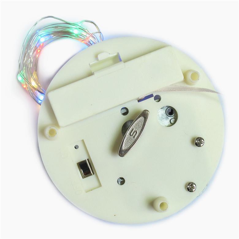 88mm音乐铃底板加闪灯电池盒 音乐盒机芯