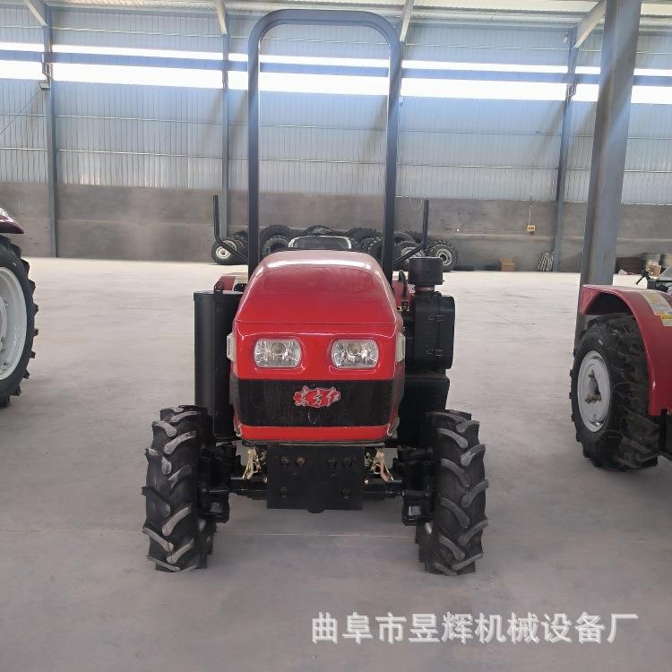 低矮型四轮农用拖拉机东方红704大棚王拖拉机果园开沟旋耕机