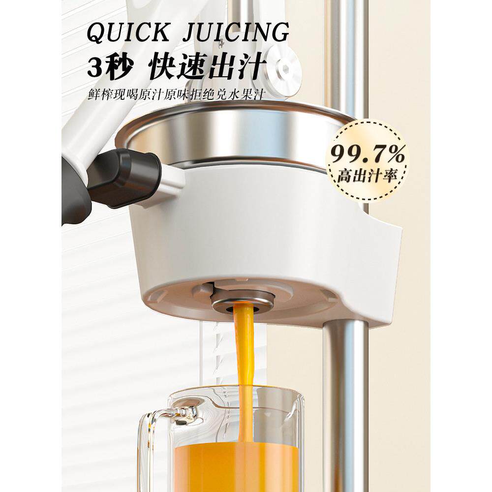 手动榨汁机平头手压炸石榴压汁器商用摆摊鲜榨橙汁平口挤新品