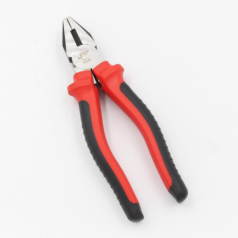 上海捷科五金工具钢丝钳老虎钳子铬钒钢锻造 具有高韧性高硬度