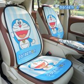 通用款 汽车坐垫 网红汽车坐垫四季 哆啦A梦冰丝透气座椅凉垫 正版