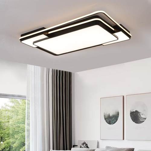 卓迩后现代灯带款客厅卧室吸顶灯家用长方形led创意北欧房间灯具