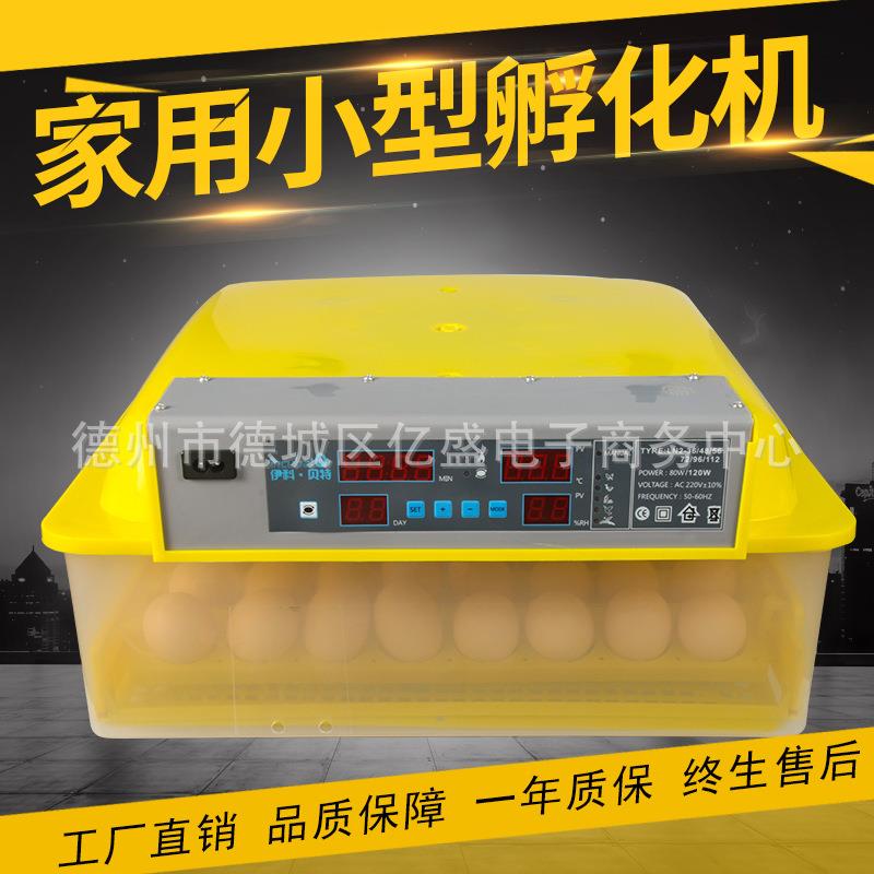 伊科贝特孵化机小型全自动家用型鸡鸭鹅蛋孵蛋器鸽子智能孵化机