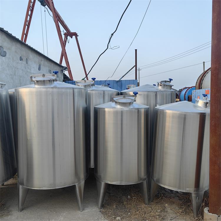 酒厂304不锈钢白酒罐 斜锥底沉淀储油罐 醋厂酿酒储存罐